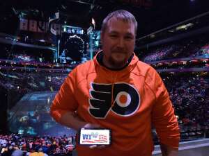 Gary A. attended Philadelphia Flyers vs. Nashville Predators - NHL on Mar 17th 2022 via VetTix 