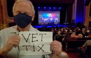 jack attended The Jersey Tenors - From Frank Sinatra to Frankie Valli to Figaro on Apr 30th 2022 via VetTix 
