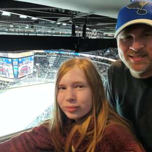 James attended St. Louis Blues vs. Pittsburgh Penguins - NHL ** Suite Level Seating ** on Mar 17th 2022 via VetTix 