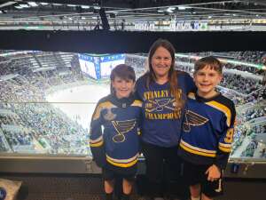 Latricia attended St. Louis Blues vs. Pittsburgh Penguins - NHL ** Suite Level Seating ** on Mar 17th 2022 via VetTix 