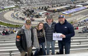 Chris attended 2022 Blue-emu Maximum Pain Relief 400 - NASCAR Cup Series on Apr 9th 2022 via VetTix 