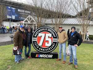 troy attended 2022 Blue-emu Maximum Pain Relief 400 - NASCAR Cup Series on Apr 9th 2022 via VetTix 