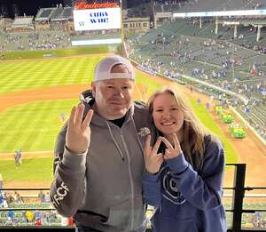Brian and Alyssa attended Chicago Cubs - MLB vs Pittsburgh Pirates on May 17th 2022 via VetTix 