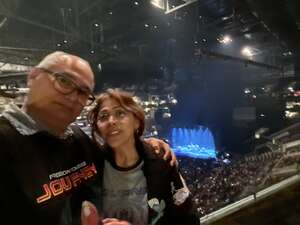 Moises attended Journey: Freedom Tour 2022 With Very Special Guest Toto on Apr 5th 2022 via VetTix 