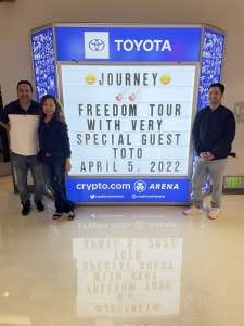 Journey: Freedom Tour 2022 With Very Special Guest Toto