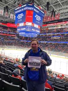 Richard attended Washington Capitals - NHL on Mar 28th 2022 via VetTix 