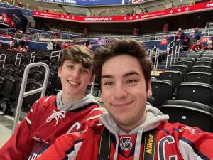 Zach attended Washington Capitals - NHL on Mar 28th 2022 via VetTix 