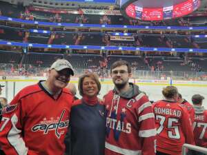 John attended Washington Capitals - NHL on Mar 28th 2022 via VetTix 