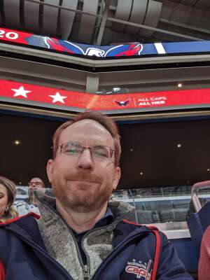 Alan attended Washington Capitals - NHL on Mar 28th 2022 via VetTix 