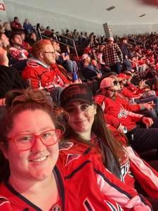 Laura attended Washington Capitals - NHL on Mar 28th 2022 via VetTix 