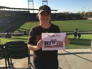 Brian attended Arizona Diamondbacks - MLB on Apr 2nd 2022 via VetTix 