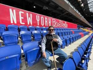 Ruben attended New York Red Bulls - MLS vs CF Montreal on Apr 9th 2022 via VetTix 