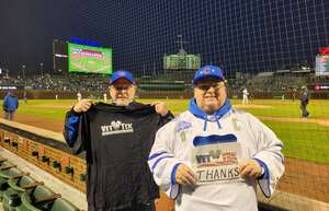 John attended Chicago Cubs - MLB vs Pittsburgh Pirates on Apr 22nd 2022 via VetTix 