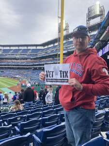 Robert attended Philadelphia Phillies - MLB vs New York Mets on Apr 11th 2022 via VetTix 