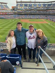 EDWARD attended Philadelphia Phillies - MLB vs New York Mets on Apr 11th 2022 via VetTix 