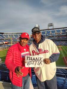 Click To Read More Feedback from Philadelphia Phillies - MLB vs New York Mets