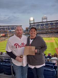 Richard attended Philadelphia Phillies - MLB vs New York Mets on Apr 11th 2022 via VetTix 