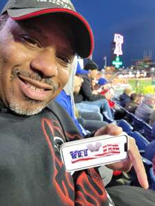 Reggie attended Philadelphia Phillies - MLB vs New York Mets on Apr 11th 2022 via VetTix 