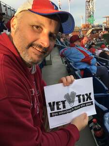 Matt attended Philadelphia Phillies - MLB vs New York Mets on Apr 11th 2022 via VetTix 