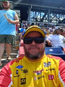Stacy attended Geico 500 - NASCAR Cup Series on Apr 24th 2022 via VetTix 