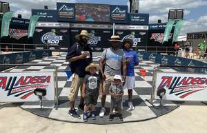 Anthony attended Geico 500 - NASCAR Cup Series on Apr 24th 2022 via VetTix 