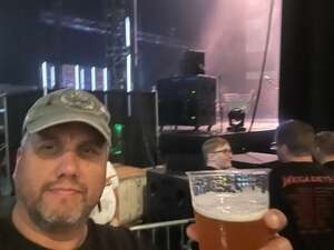 Roberto attended Megadeth and Lamb of God on May 3rd 2022 via VetTix 