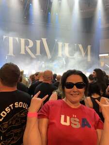 Ariel attended Megadeth and Lamb of God on May 3rd 2022 via VetTix 