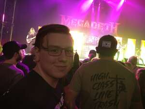 Brandon attended Megadeth and Lamb of God on May 3rd 2022 via VetTix 