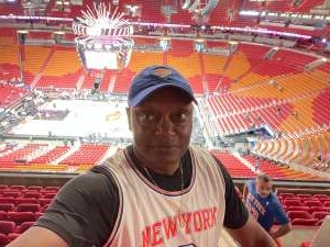 Martin attended Miami Heat vs. New York Knicks - NBA on Mar 25th 2022 via VetTix 