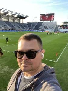 Christopher attended DC United - MLS on Apr 2nd 2022 via VetTix 