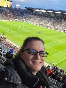 Melinda attended DC United - MLS on Apr 2nd 2022 via VetTix 