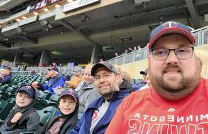 Nathan attended Minnesota Twins - MLB vs Kansas City Royals on May 26th 2022 via VetTix 