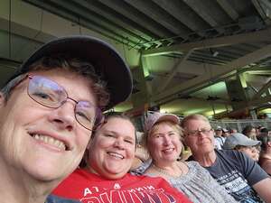 Diane attended Minnesota Twins - MLB vs Tampa Bay Rays on Jun 10th 2022 via VetTix 