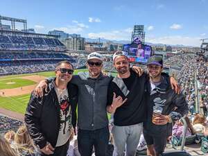 Jorge attended Colorado Rockies - MLB on Apr 10th 2022 via VetTix 