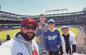 Anthony attended Colorado Rockies - MLB vs Los Angeles Dodgers on Apr 10th 2022 via VetTix 