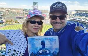 John attended Colorado Rockies - MLB on Apr 10th 2022 via VetTix 