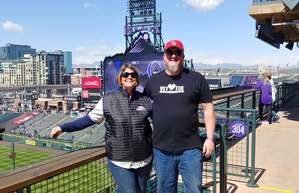 David attended Colorado Rockies - MLB vs Los Angeles Dodgers on Apr 10th 2022 via VetTix 