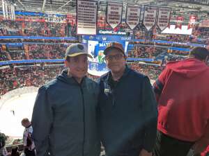 Michael G. attended Washington Capitals - NHL on Apr 3rd 2022 via VetTix 