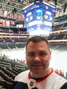 Christopher attended Washington Capitals - NHL on Apr 3rd 2022 via VetTix 