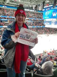 Sheila attended Washington Capitals - NHL on Apr 3rd 2022 via VetTix 