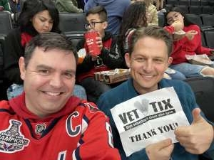 Dan attended Washington Capitals - NHL on Apr 3rd 2022 via VetTix 