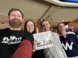 Richard attended Washington Capitals - NHL on Apr 3rd 2022 via VetTix 