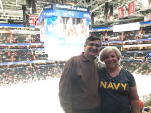 Christine attended Washington Capitals - NHL on Apr 3rd 2022 via VetTix 