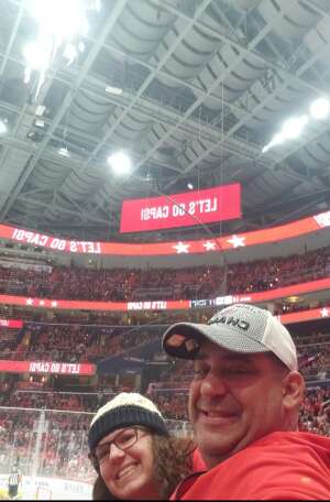 thomas attended Washington Capitals - NHL on Apr 3rd 2022 via VetTix 