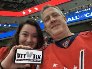 Chuck attended Washington Capitals - NHL on Apr 6th 2022 via VetTix 