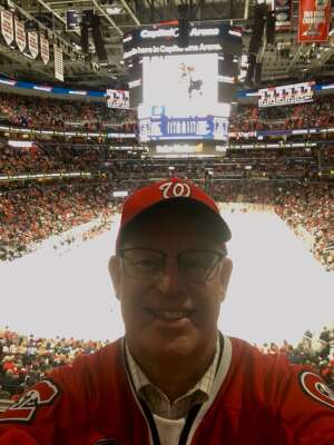 John attended Washington Capitals - NHL on Apr 6th 2022 via VetTix 