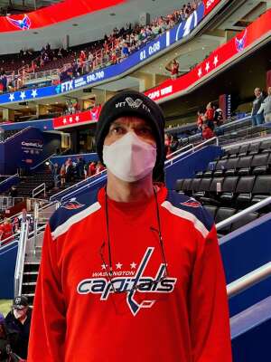 Matthew attended Washington Capitals - NHL on Apr 6th 2022 via VetTix 
