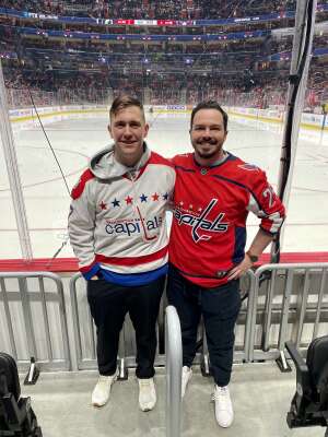 James attended Washington Capitals - NHL on Apr 6th 2022 via VetTix 