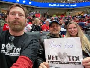 Richard attended Washington Capitals - NHL on Apr 6th 2022 via VetTix 