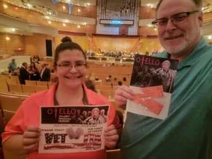 Jeff attended Verdi's Otello on Apr 7th 2022 via VetTix 